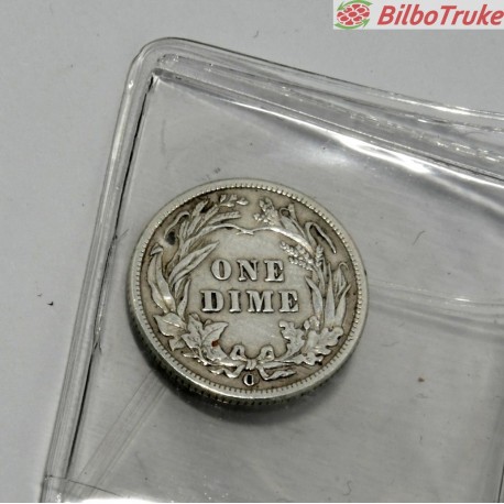 MONEDA ONE DIME 1903 PLATA