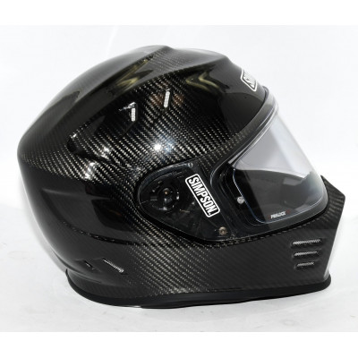 CASCO DE MOTO INTEGRAL SIMPSON VENOM CARBON
