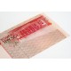TRES BILLETES CONSECUTIVOS 2000 PESETAS 1980 SERIEN N - BILLETE INTERMEDIO CON ERROR DE IMPRESIÓN