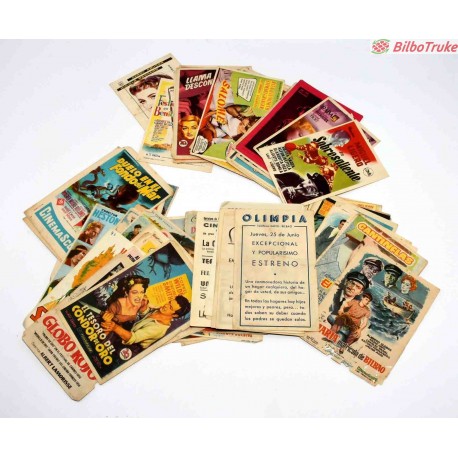 COLECCION CARTILLAS DE PROGRAMACION DE CINE