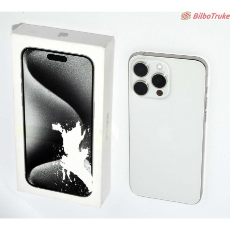 APPLE IPHONE 15 PRO MAX 1TB TITANIO BLANCO PRECINTADO