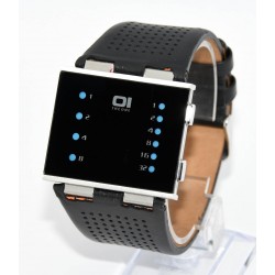 RELOJ BINARIO OI THEONE SLIM SQUARE