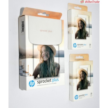 IMPRESORA HP SPROCKET PLUS (CON DOS CARRETES)