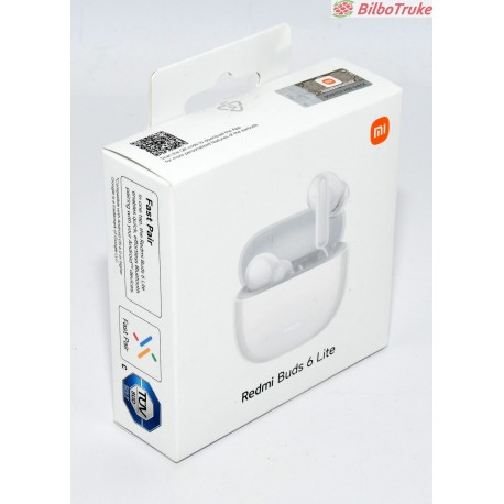 AURICULARES XIAOMI REDMI BUDS 6 LIGHT BLANCOS PRECINTADO
