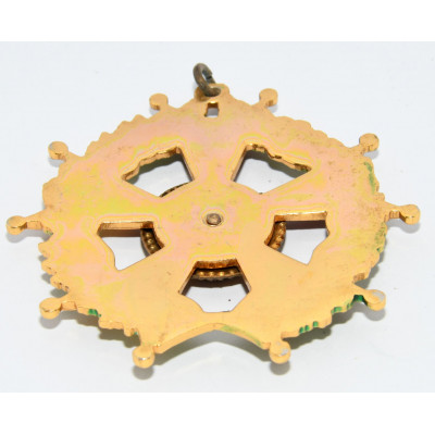 MEDALLA GRANDE DORADA