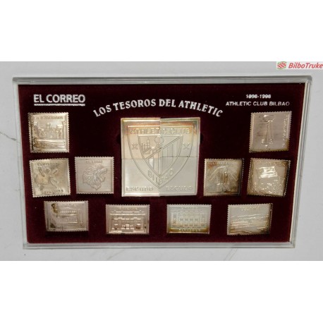 MONEDAS ATHLETIC CLUB LOS TESOROS DEL ATHLETIC EL CORREO