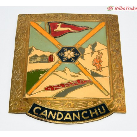 PLACA CANDANCHU 7.5CM X 6.5CM