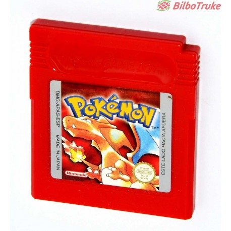 VIDEOJUEGO GAMEBOY POKEMON ROJO