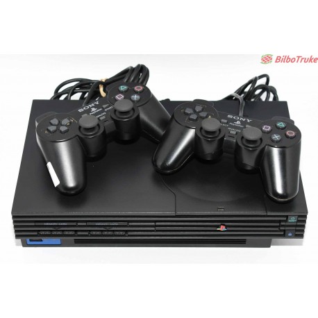 CONSOLA PS2 FAT CON 2 MANDOS