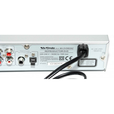 REPRODUCTOR DVD MX ONDA MX DVD855NZ