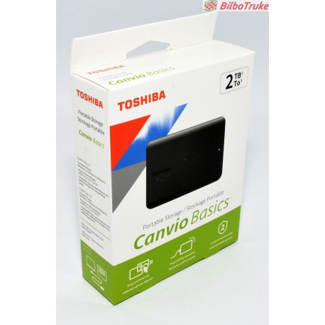 DISCO DURO PORTATIL TOSHIBA CANVIO 2TB