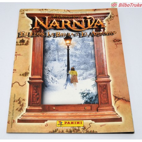 ALBUM DE CROMOS NARNIA COMPLETO