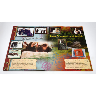 ALBUM DE CROMOS NARNIA COMPLETO