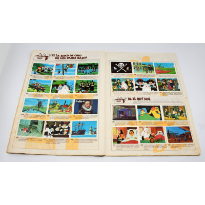 ALBUM DE CROMOS ERASE UNA VEZ EL HOMBRE COMPLETO