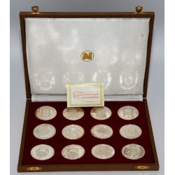 COLECCION 20 MONEDAS PLATA CIUDADES ESPANOLAS