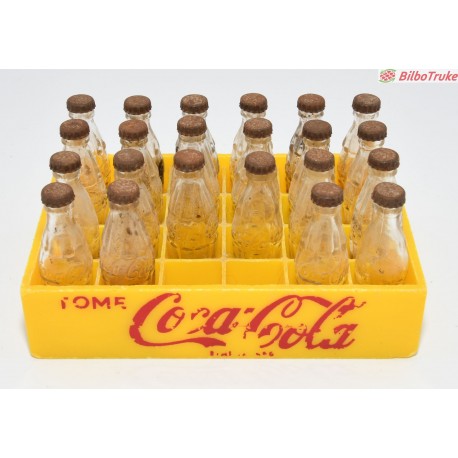 CAJA 22 MINI BOTELLAS DE COCA COLA