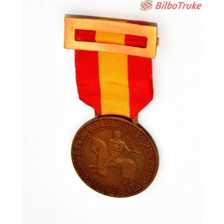 MEDALLA CRUZADA NACIONAL VIZCAYA