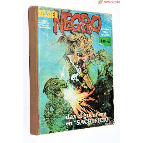 COMIC ANTIGUO DOSSIER NEGRO N99 DAX EL GUERRERO EN SACRIFICIO