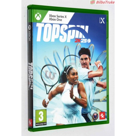 VIDEOJUEGO XBOX ONE TOP SPIN 2K25