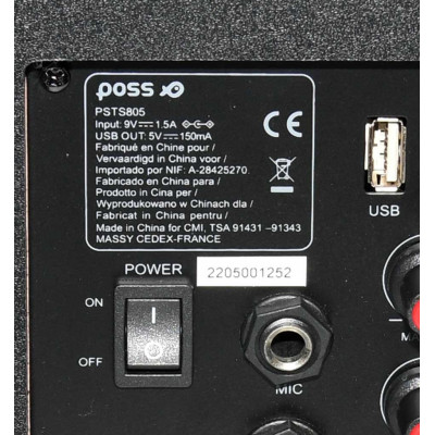 ALTAVOZ BLUETOOTH TROLLEY POSS PST805