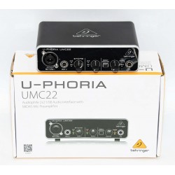 INTERFAZ AUDIO BEHRINGER U-PHORIA UMC22