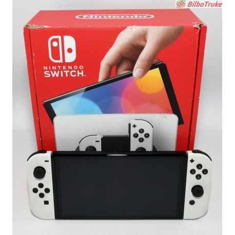 CONSOLA NINTENDO SWITCH OLED BLANCO