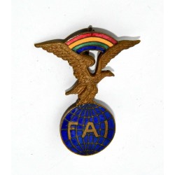 INSIGNIA PARACAIDISTA FEDERACION AERONAUTICA INTERNACIONAL