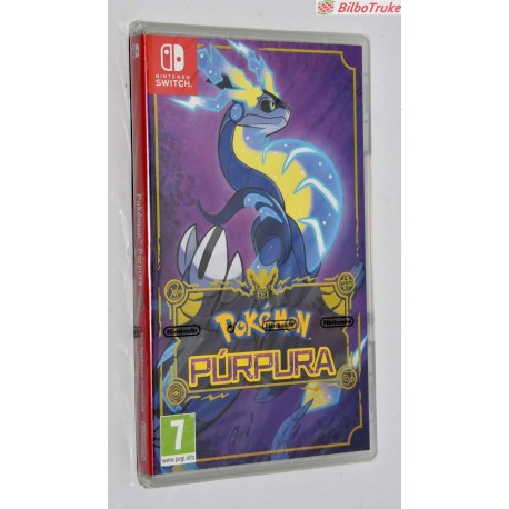 VIDEOJUEGO NINTENDO SWITCH POKEMON PURPURA PRECINTADO