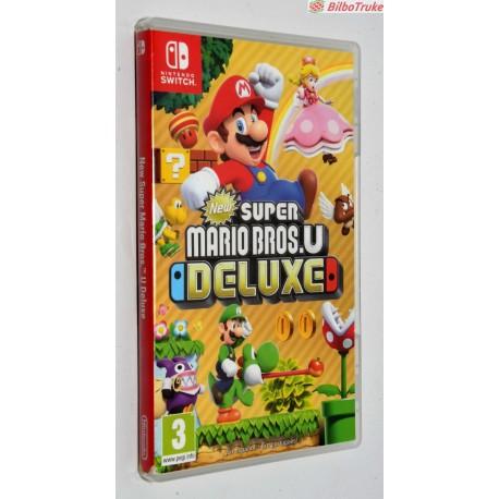 VIDEOJUEGO NINTENDO SWITCH SUPER MARIO BROS U DELUXE