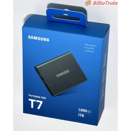 DISCO DURO EXTERNO SAMSUNG PORTABLE SSD T7 1TB