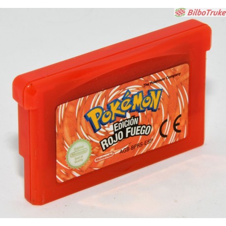 VIDEOJUEGO GAMEBOY ADVANCE POKEMON EDICION ROJO FUEGO