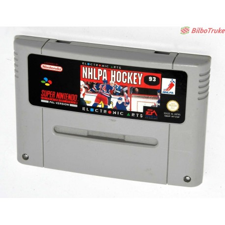 VIDEOJUEGO SNES NHLPA HOCKEY 93