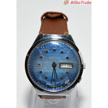 RELOJ RAKETA CALENDARIO PERPETUO CCCP UNION SOVIETICA