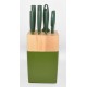 SET DE CUCHILLOS CON TACO ZWILLING NOW 7 VERDE