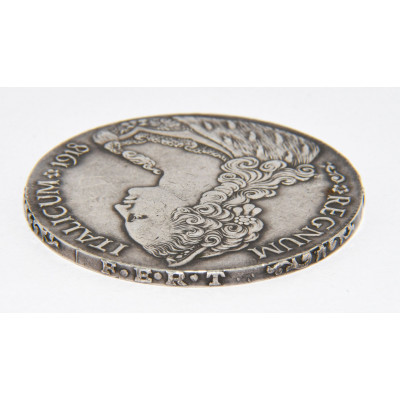 MONEDA 1 THALER ITALIA (ERITREA) 1918 PLATA