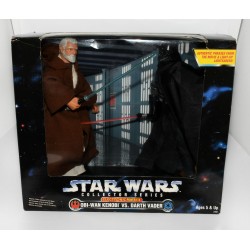 FIGURA STAR WARS OBI-WAN KENOBI VS. DARTH VADER POWER COLLECTOR