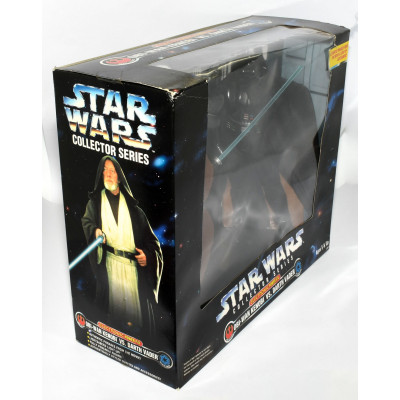 FIGURA STAR WARS OBI-WAN KENOBI VS. DARTH VADER POWER COLLECTOR
