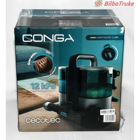 ASPIRADOR CECOTEC CONGA 4000 CARPET SPOT CLEAN PRECINTADO