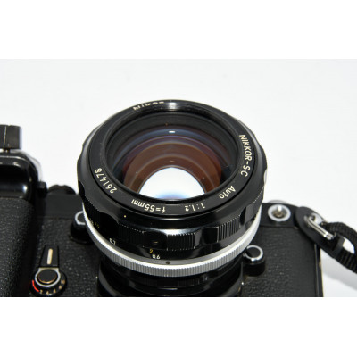 CAMARA ANALOGICA NIKON F2 - 55MM 1.2 - GRIP