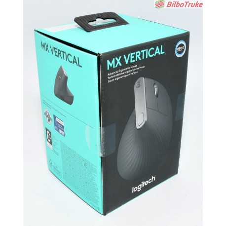 RATON LOGITECH MX VERTICAL PRECINTADO