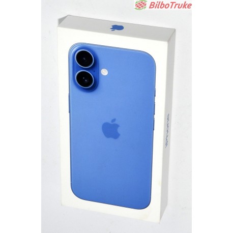 APPLE IPHONE 16 128GB AZUL PRECINTADO