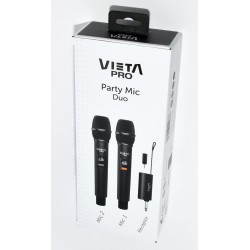 MICROFONOS VIETA PRO PARTY MIC DUO PRECINTADO