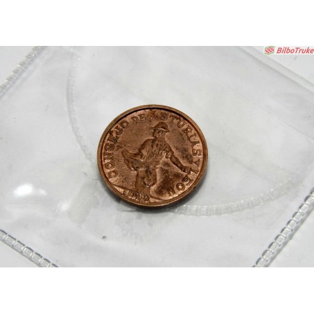 MONEDA 1 PESETA ASTURIAS Y LEON
