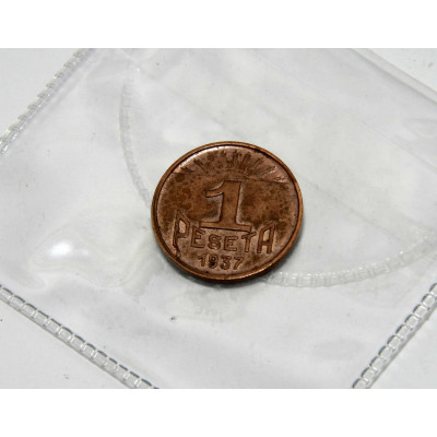 MONEDA 1 PESETA ASTURIAS Y LEON