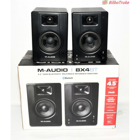 PAREJA DE MONITORES ESTUDIO M AUDIO BX4BT