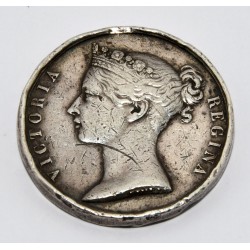 MEDALLA PLATA BALTIC 1854-1855