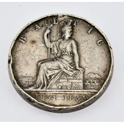 MEDALLA PLATA BALTIC 1854-1855