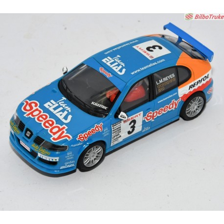 COCHE SCALEXTRIC TECNITOYS SEAT LEON REYES SPEEDY N3