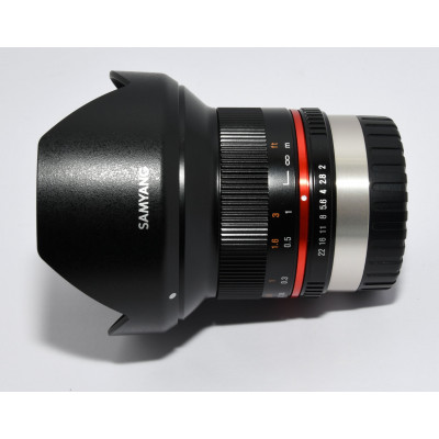 OBJETIVO SAMYANG 12MM F:2.0 PARA FUJI X