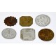 COLECCION 6 MONEDAS COOPERATIVAS (PARA PAN)